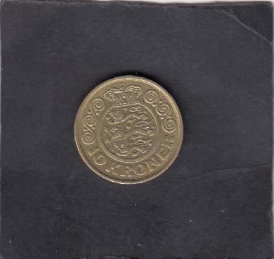 Beschrijving: 10 Kroon MARGRETHE II